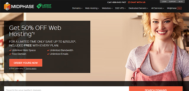 Midphase - Global cloud, VPS and web hosting